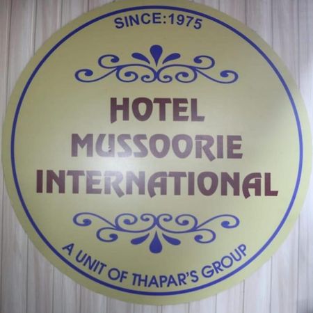 Hotel The Mussoorie International Dış mekan fotoğraf
